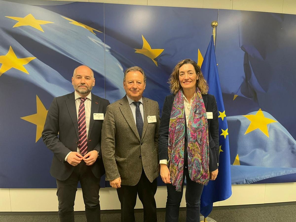 La delegación de Ascer, en Bruselas.