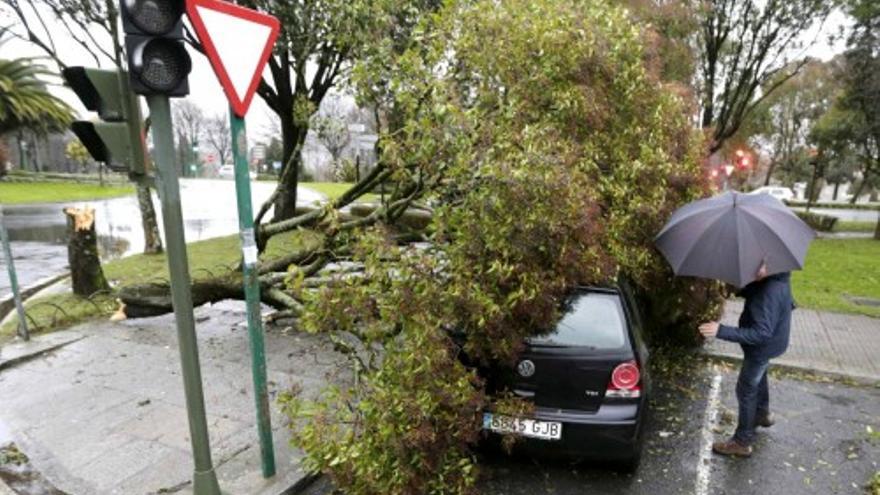 La ciclogénesis explosiva atraviesa Galicia