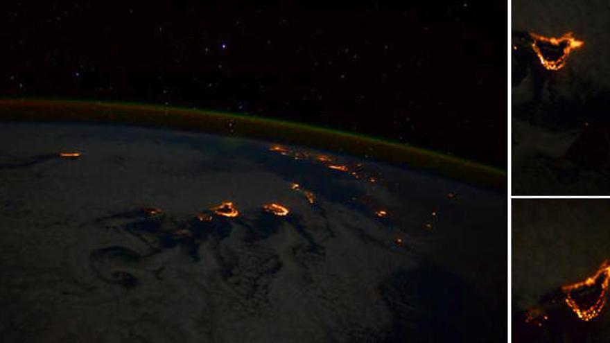 Una astronauta desde la Estación Espacial Internacional: &quot;Hello Canary Islands&quot;