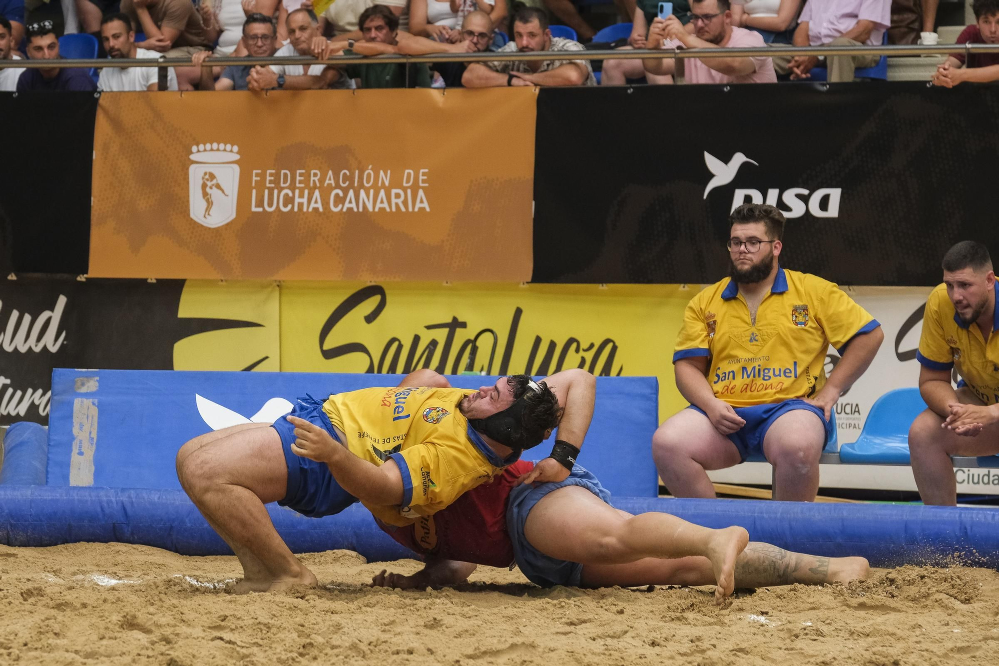 Final del torneo DISA Gobierno de Canarias de Lucha