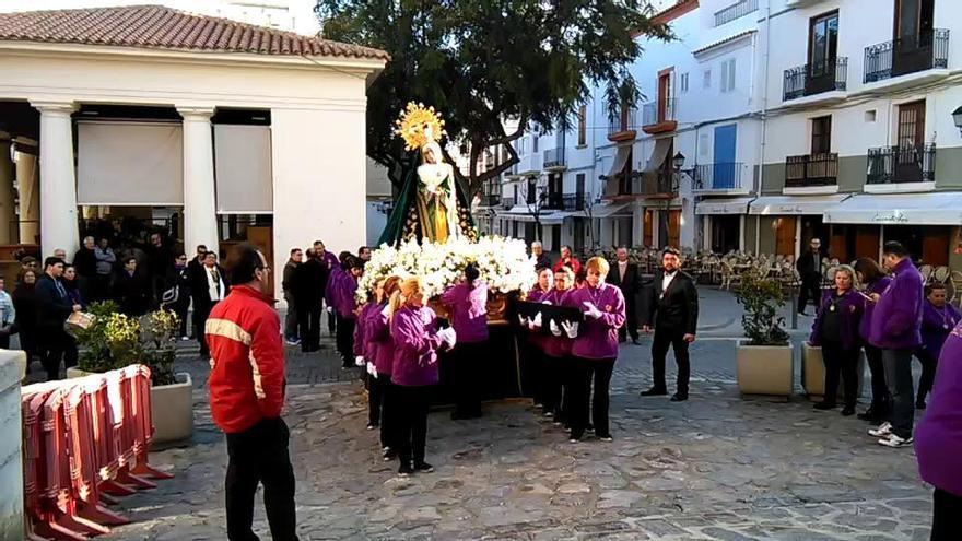 Procesión de la Virgen de la Esperanza en Ibiza
