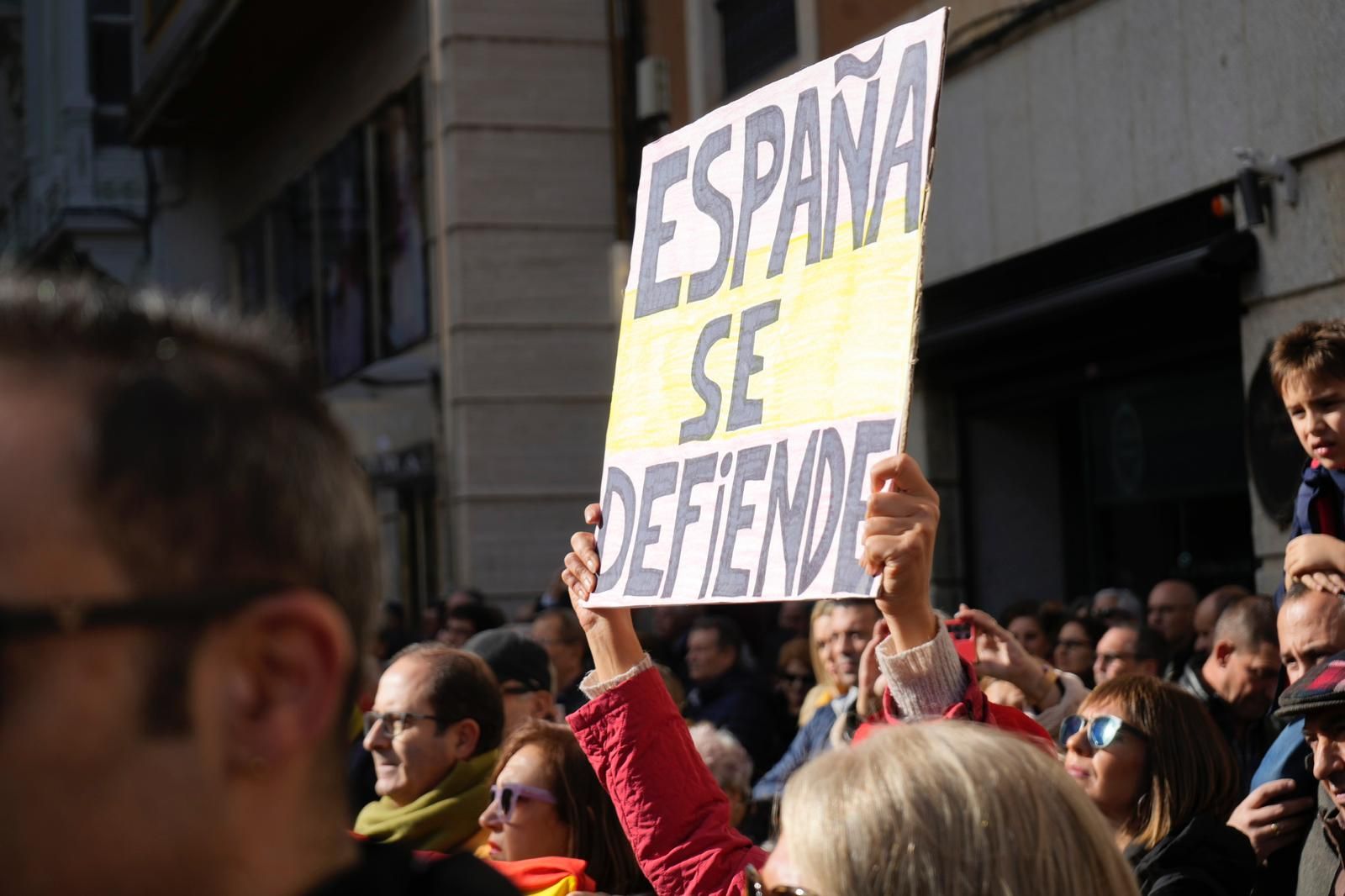 GALERÍA | La manifestación contra la amnistía de Pedro Sánchez, en imágenes