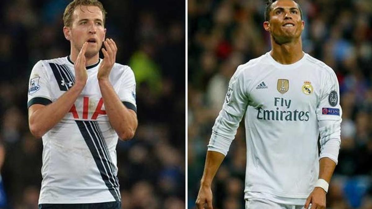 Harry Kane (Tottenham) puede ser uno de los relevos de Cristiano Ronaldo en el Real Madrid