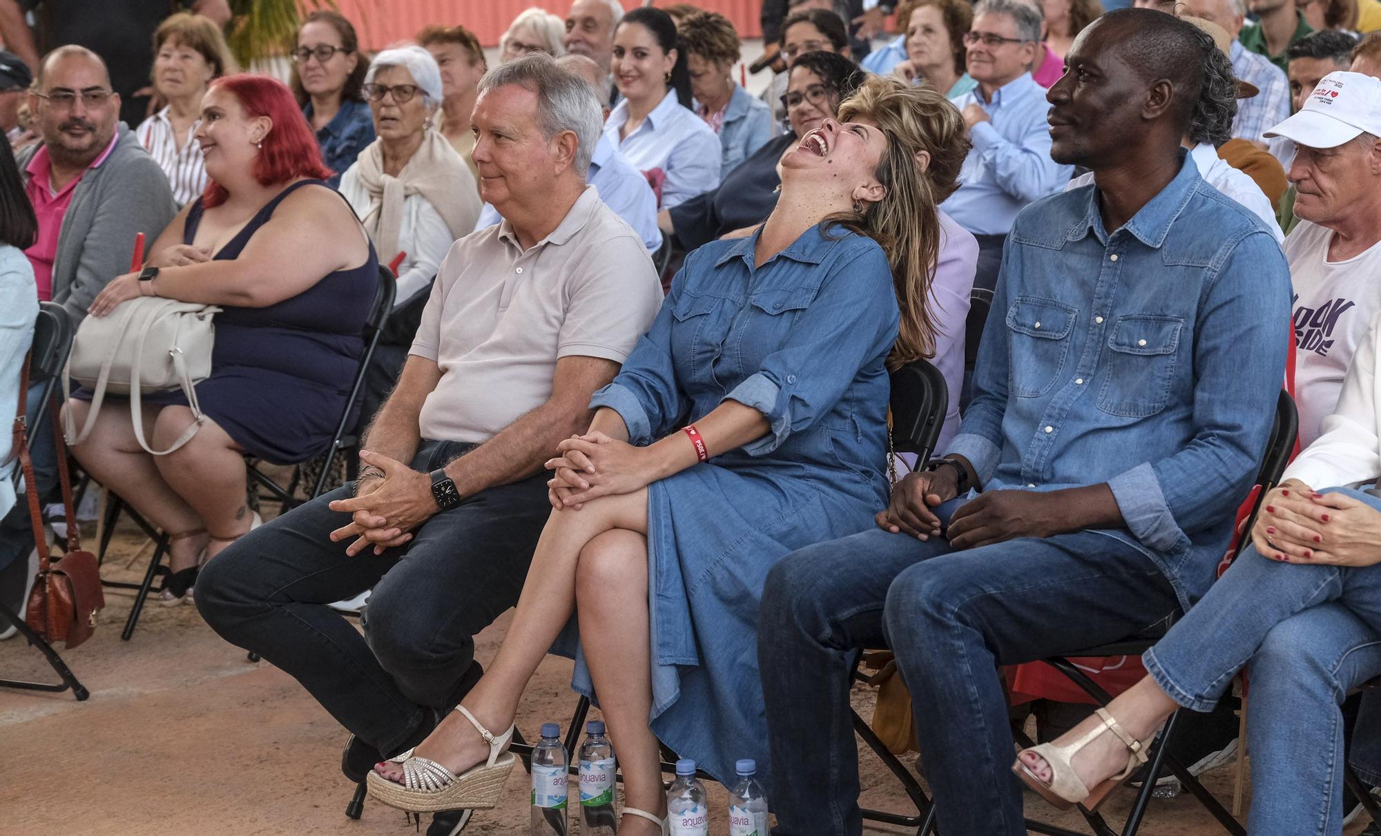 Cierre de la campaña electoral 23J del PSOE Canarias en el Estadio Insular de Gran Canaria