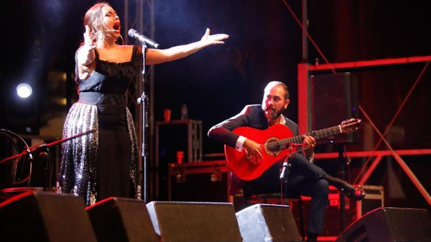 Concierto del festival Brisa Flamenca de 2021, en el que Sonitec ofreció servicios al Ayuntamiento. | J.A.RIERA
