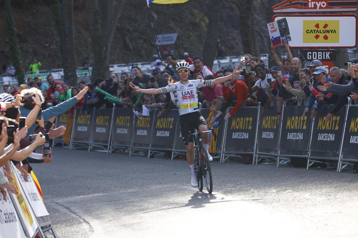 Tadej Pogacar, uno de los favoritos de la prueba de este año
