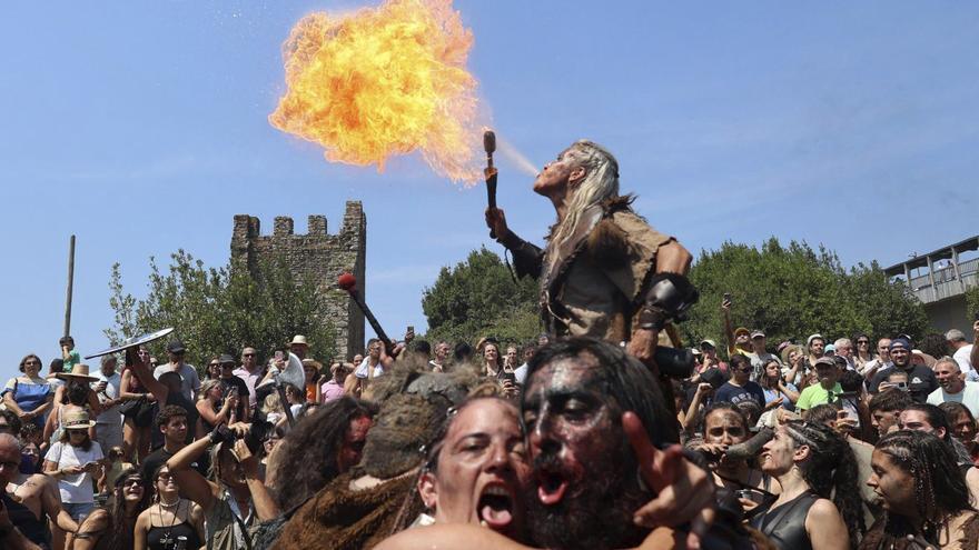 Un momento de la pasada Romaría Vikinga. |  Gustavo Santos