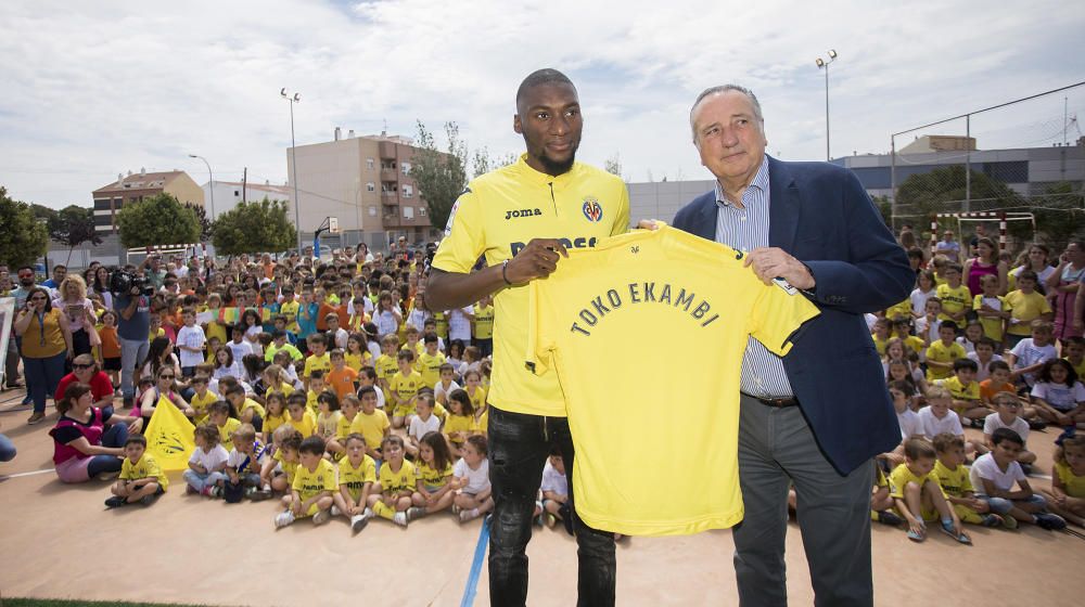 Presentación de Toko Ekambi en el Villarreal CF