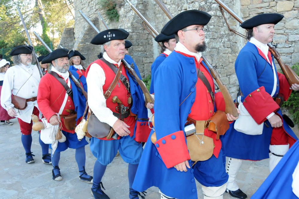 Commemoració de la Batalla de Talamanca i placa homenatge a Muriel Casals