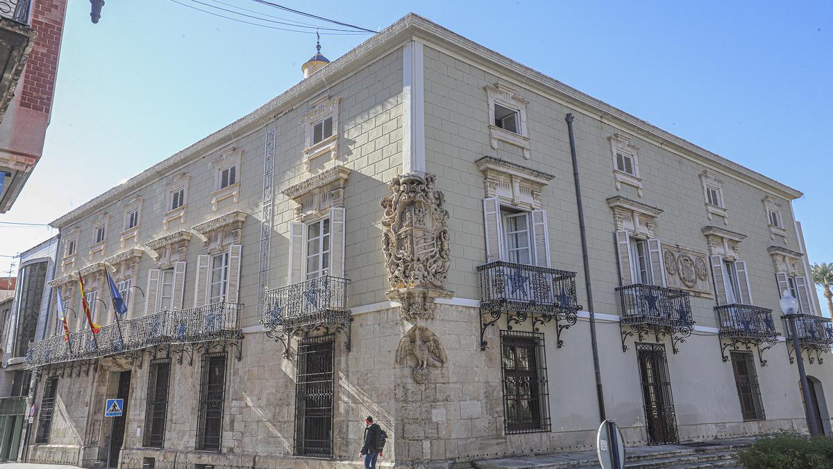 Palacio Marqués de Arneva, sede consistorial de Orihuela