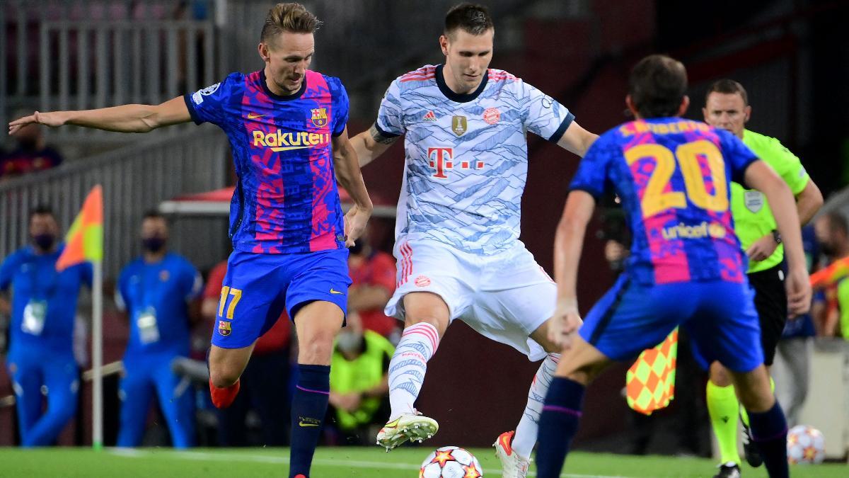 Niklas Süle, durante el enfrentamiento ante el FC Barcelona en Liga de Campeones