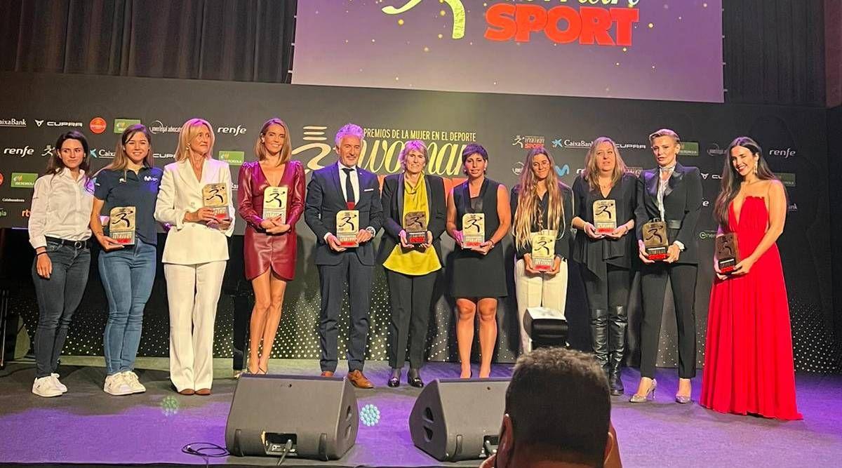 Premiados en la I Edición de los Premios Woman Sport