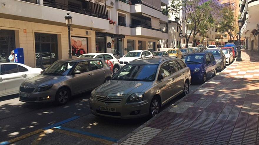 La calle Nuestra Señora de Gracia, en la que se encuentra la vivienda okupada