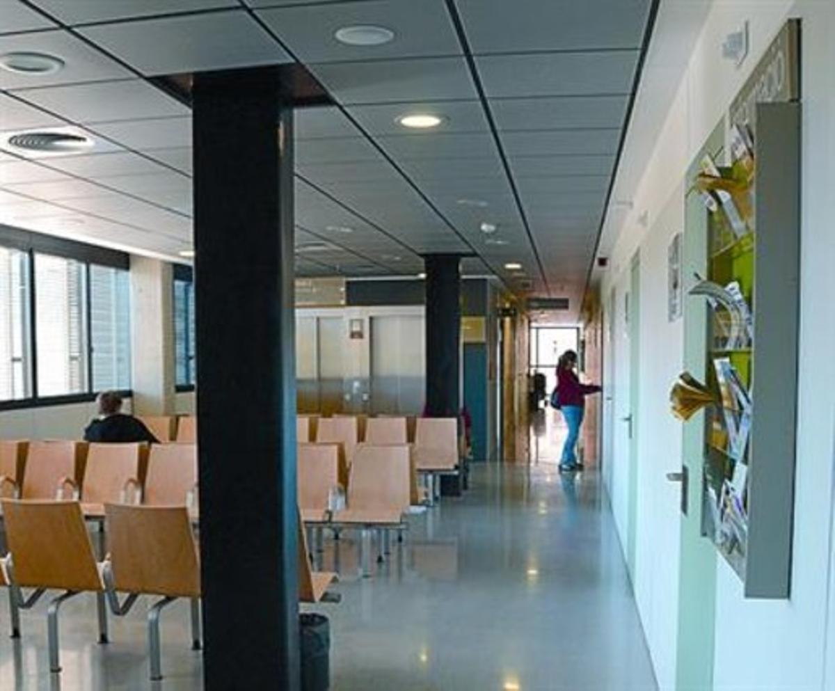 Una de les sales d’espera del nou CAP Sarrià. Una de les sales d’espera del nou CAP Sarrià.
