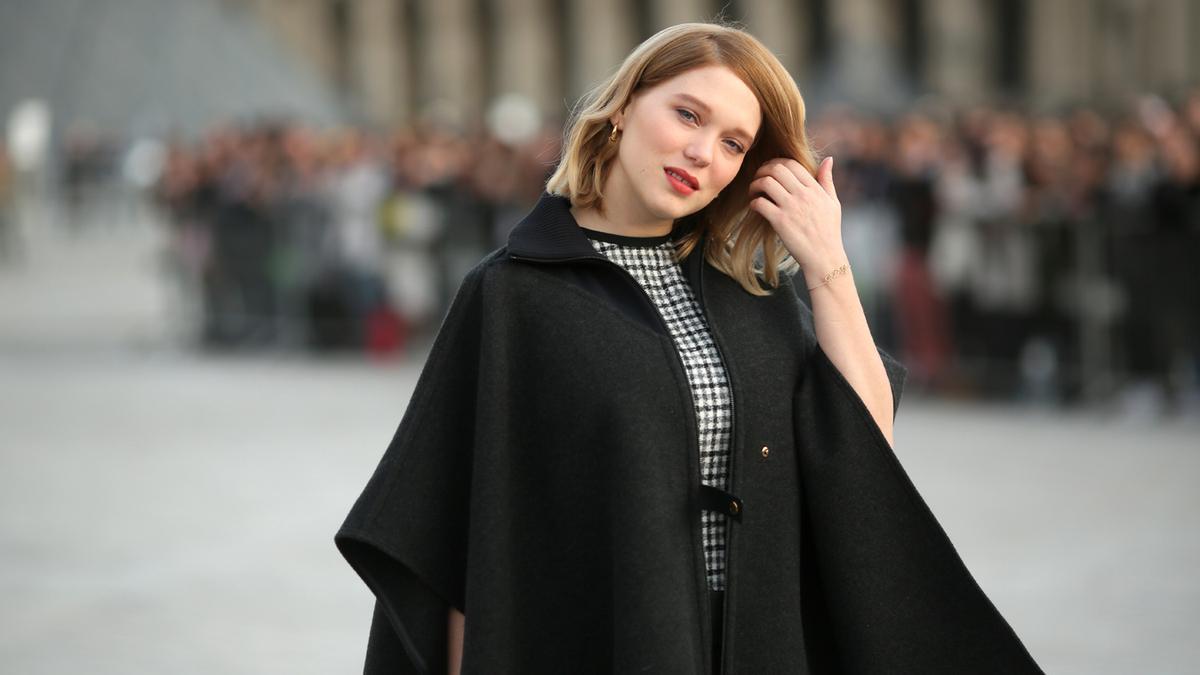 Louis Vuitton otoño-invierno 2017/2018:  Léa Seydoux, al detalle