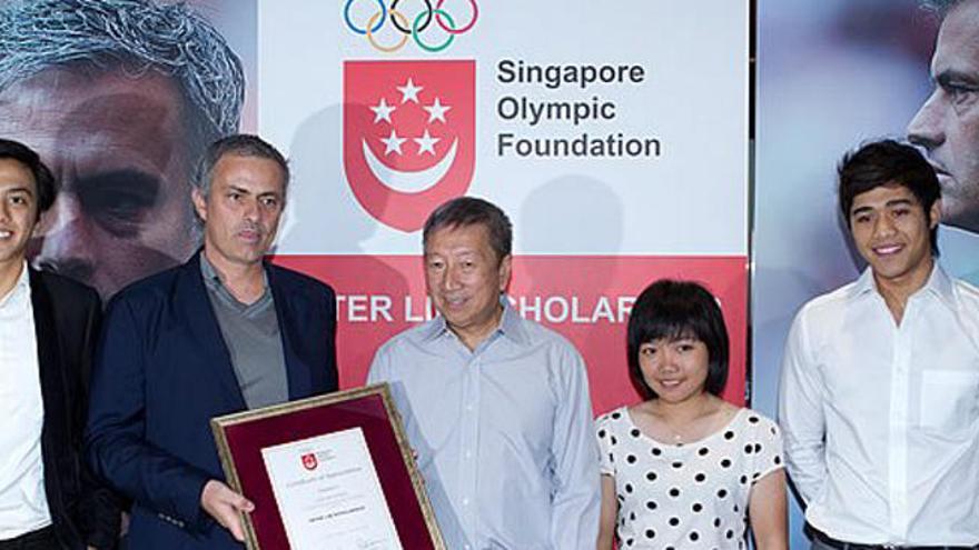 José Mourinho, en Singapur