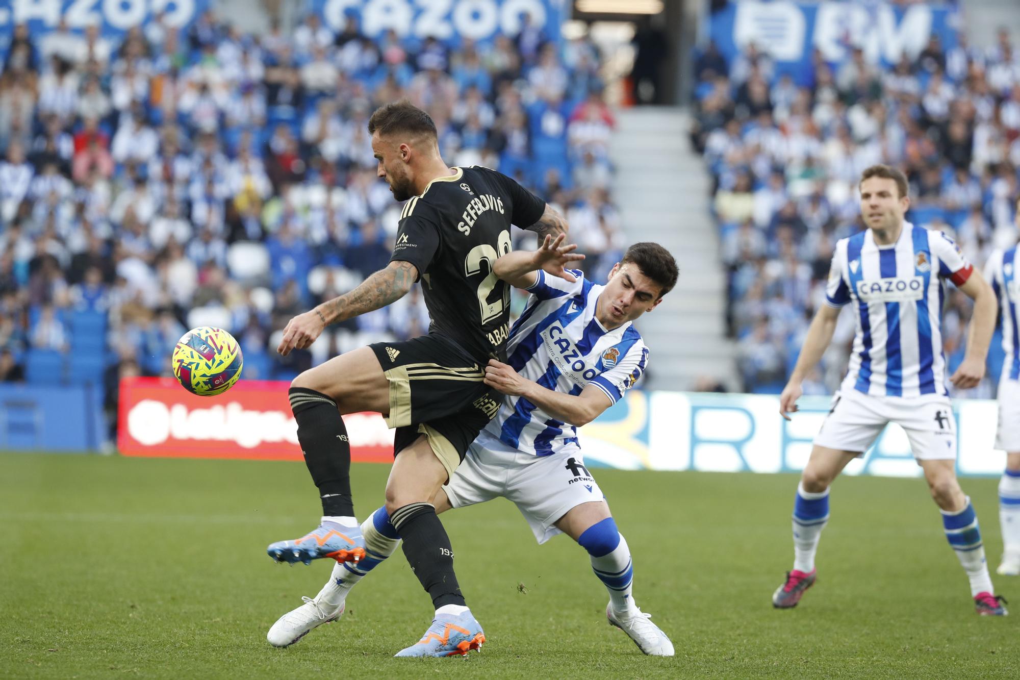 Todas las imágenes del partido entre la Real Sociedad y el Celta