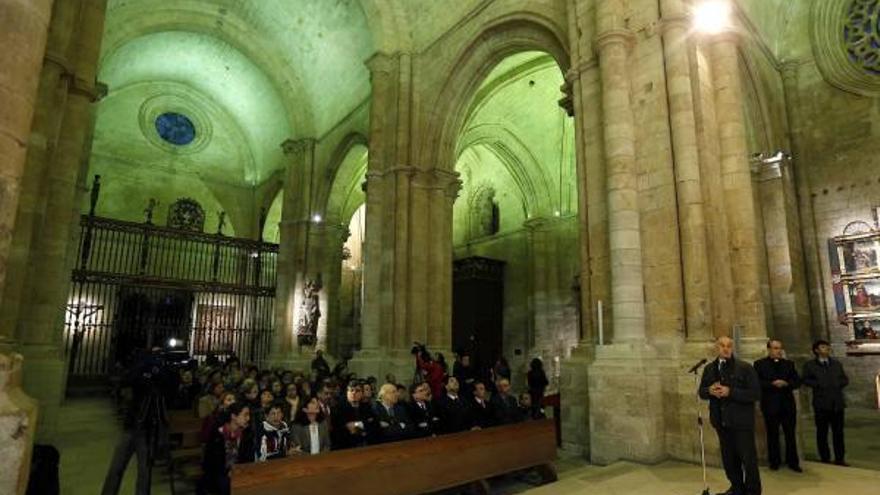 Iluminación de la Colegiata de Toro