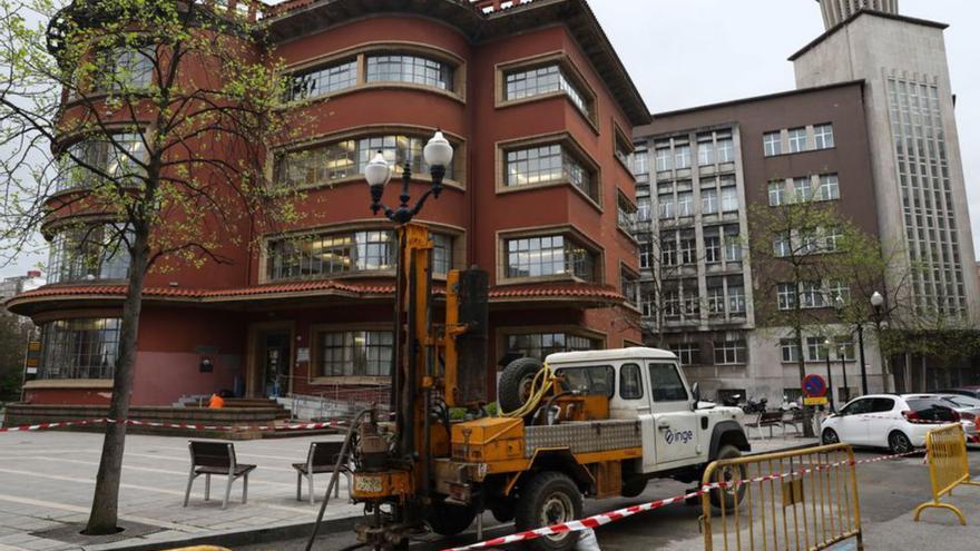 Catas del metrotrén en la Casa Rosada