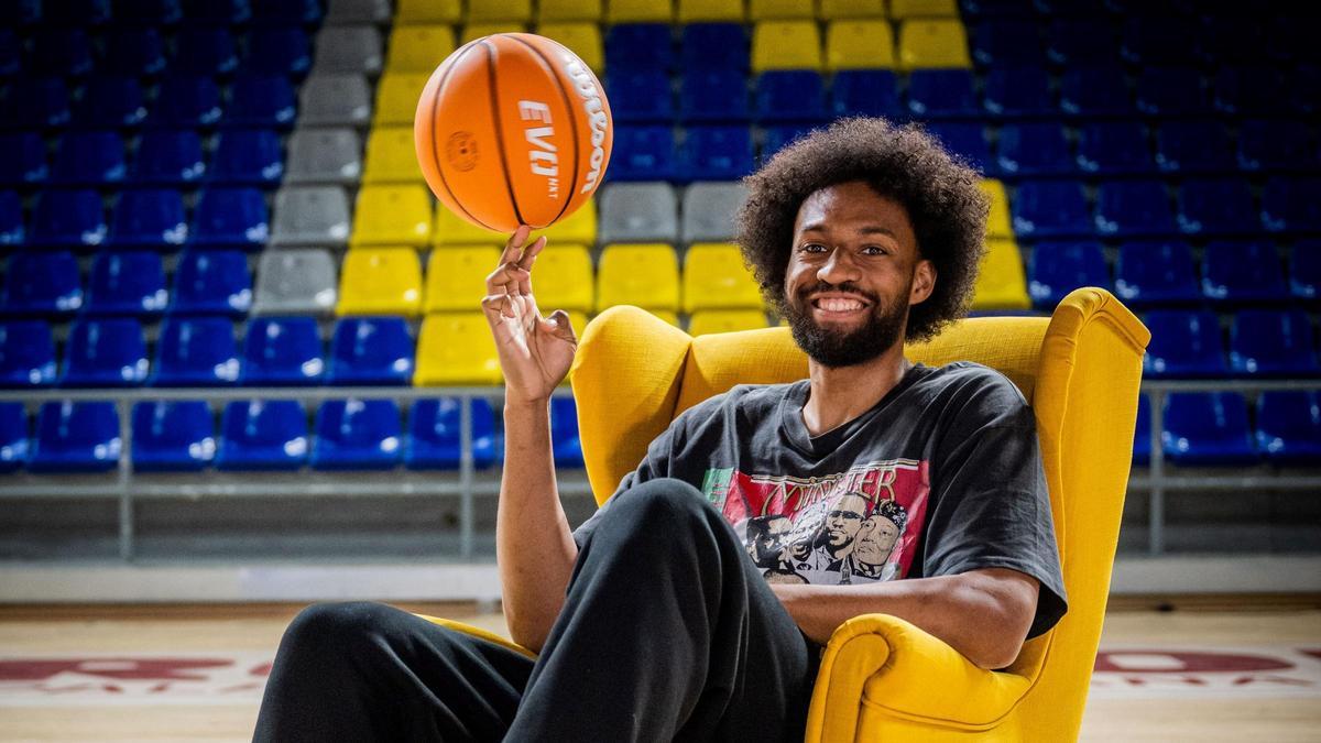 Parker, durante su entrevista con Barça One.