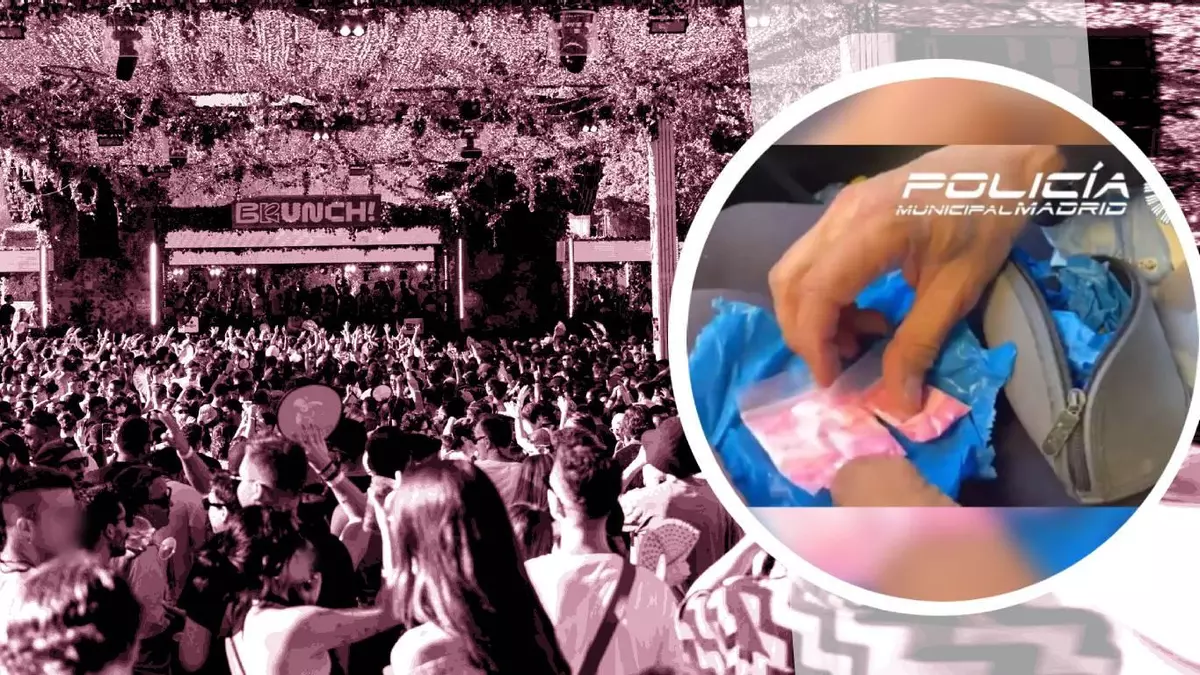 Intenta huir al ver a la policía: cazado con cocaína rosa oculta en sus calzoncillos en un festival en Madrid