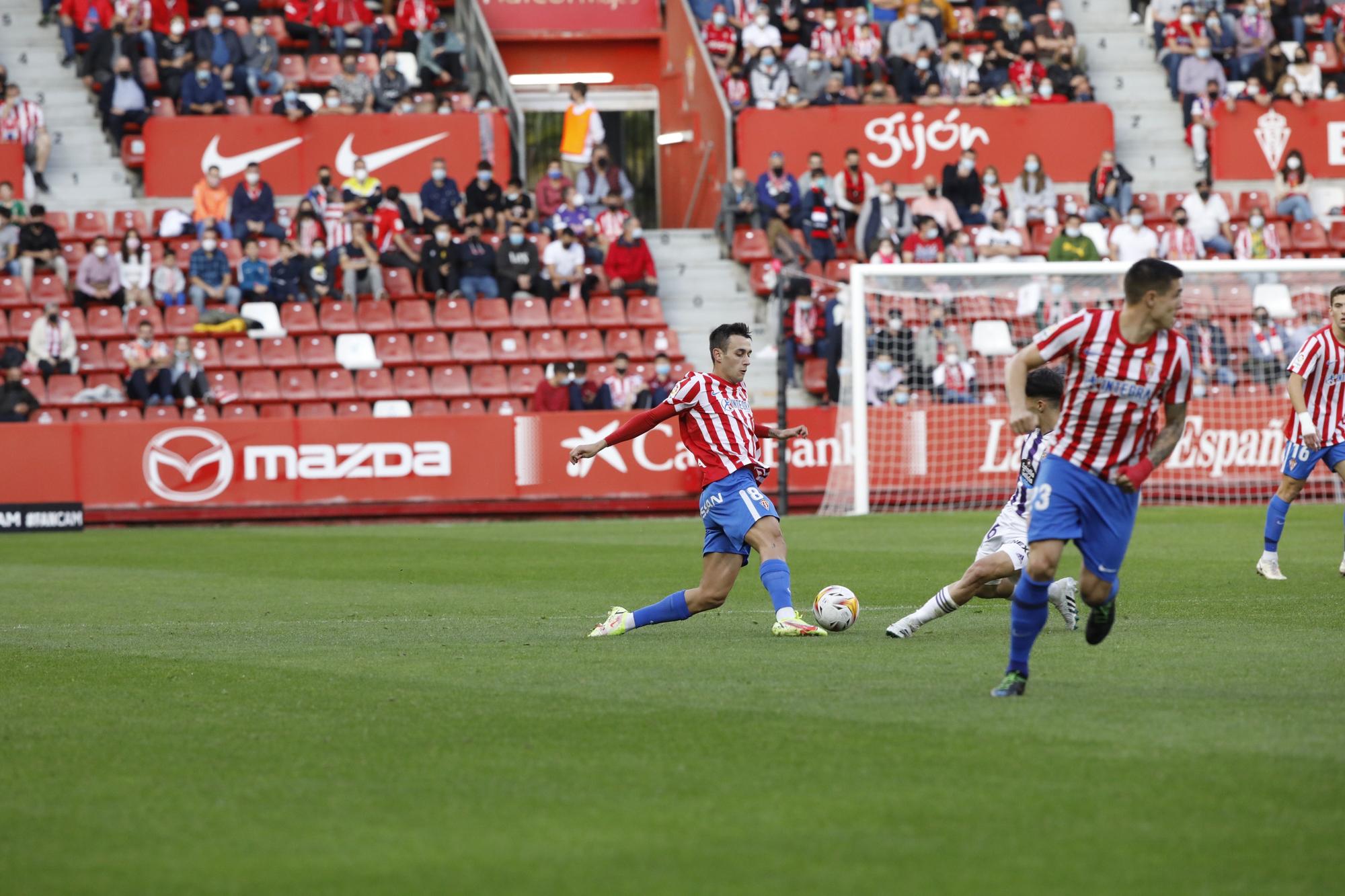 Sporting - Valladolid, en imágenes