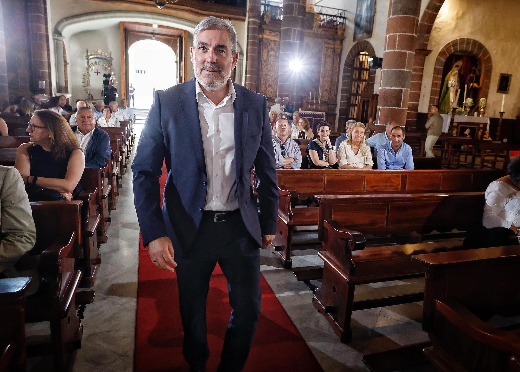 Funeral en memoria del expresidente Manuel Hermoso
