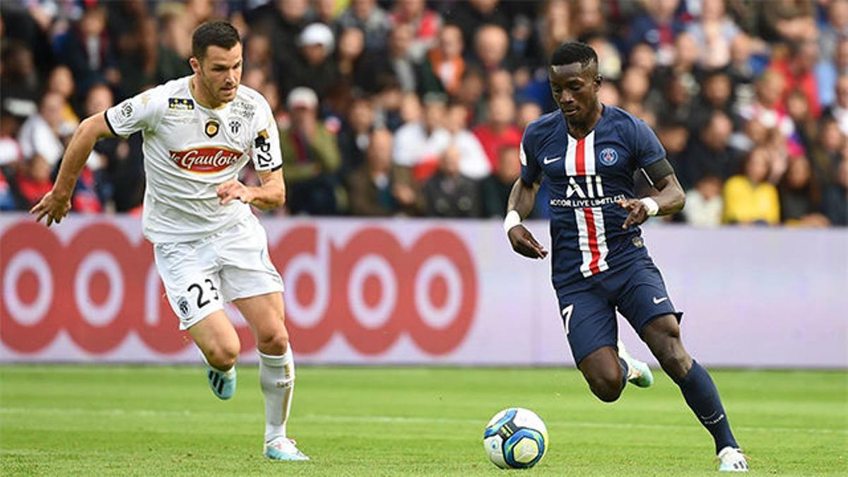 Gueye marcó el tercero ante el Angers