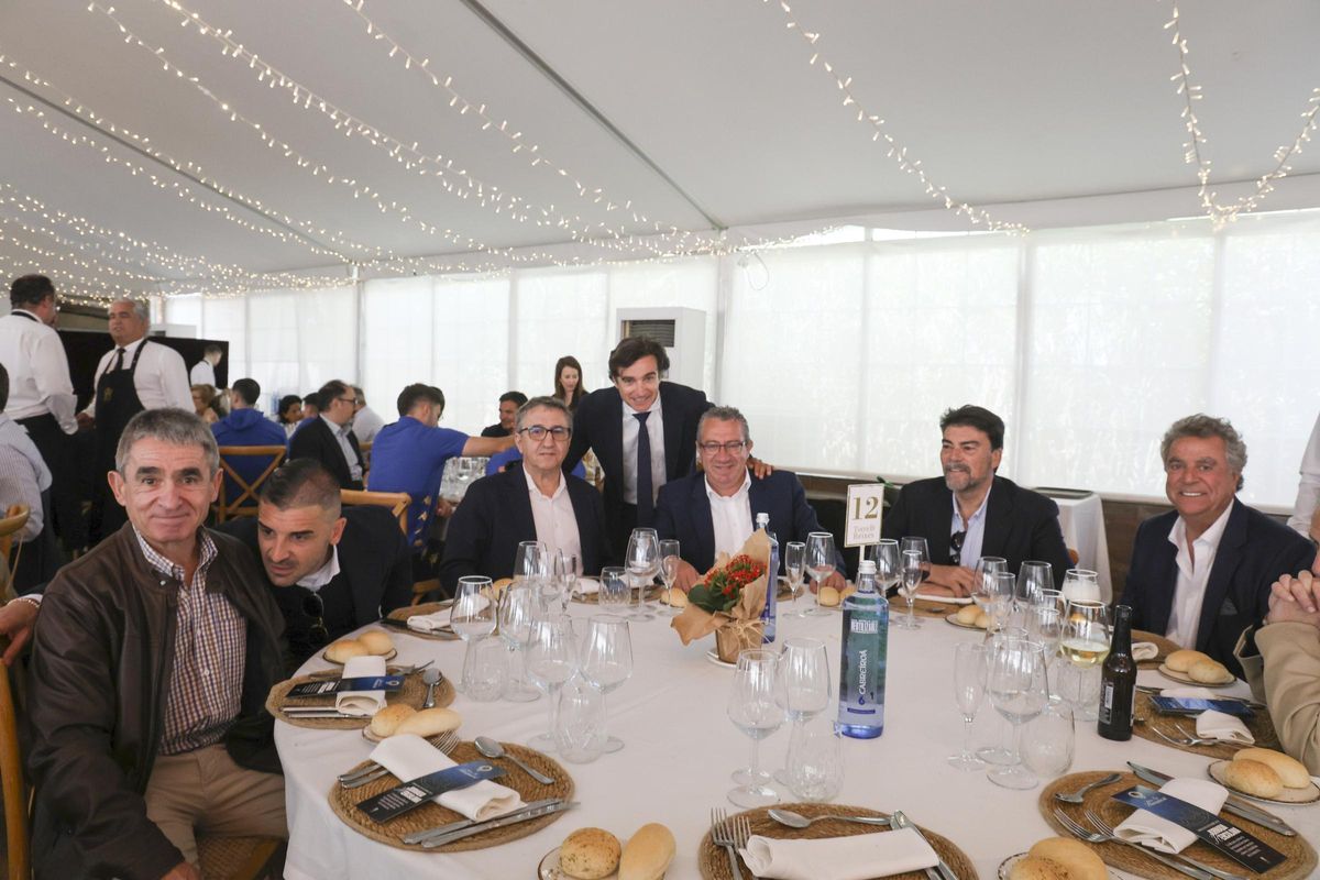 Miguel Carratalá, Portillo, José Antonio Rovira, Parodi, Toni Pérez, Luis Barcala y Enrique Ortiz