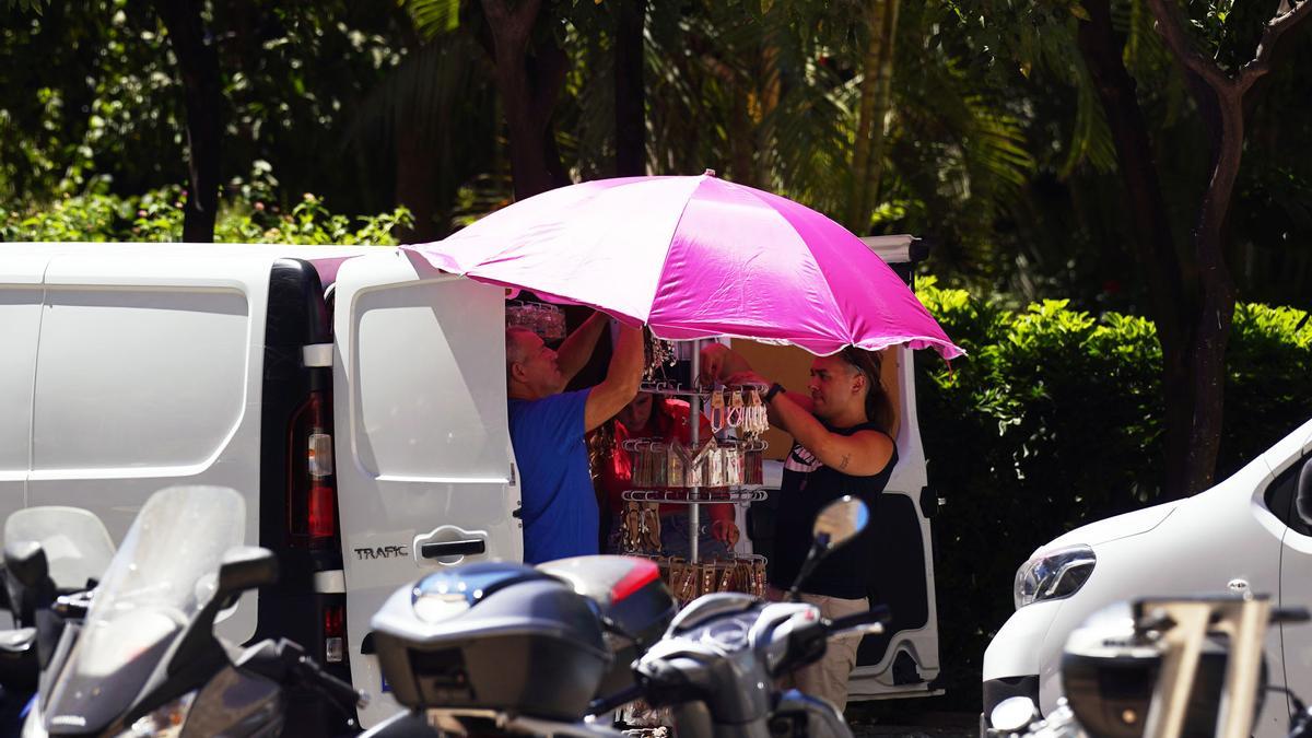El calor y altas temperaturas se mantienen este domingo en Málaga.