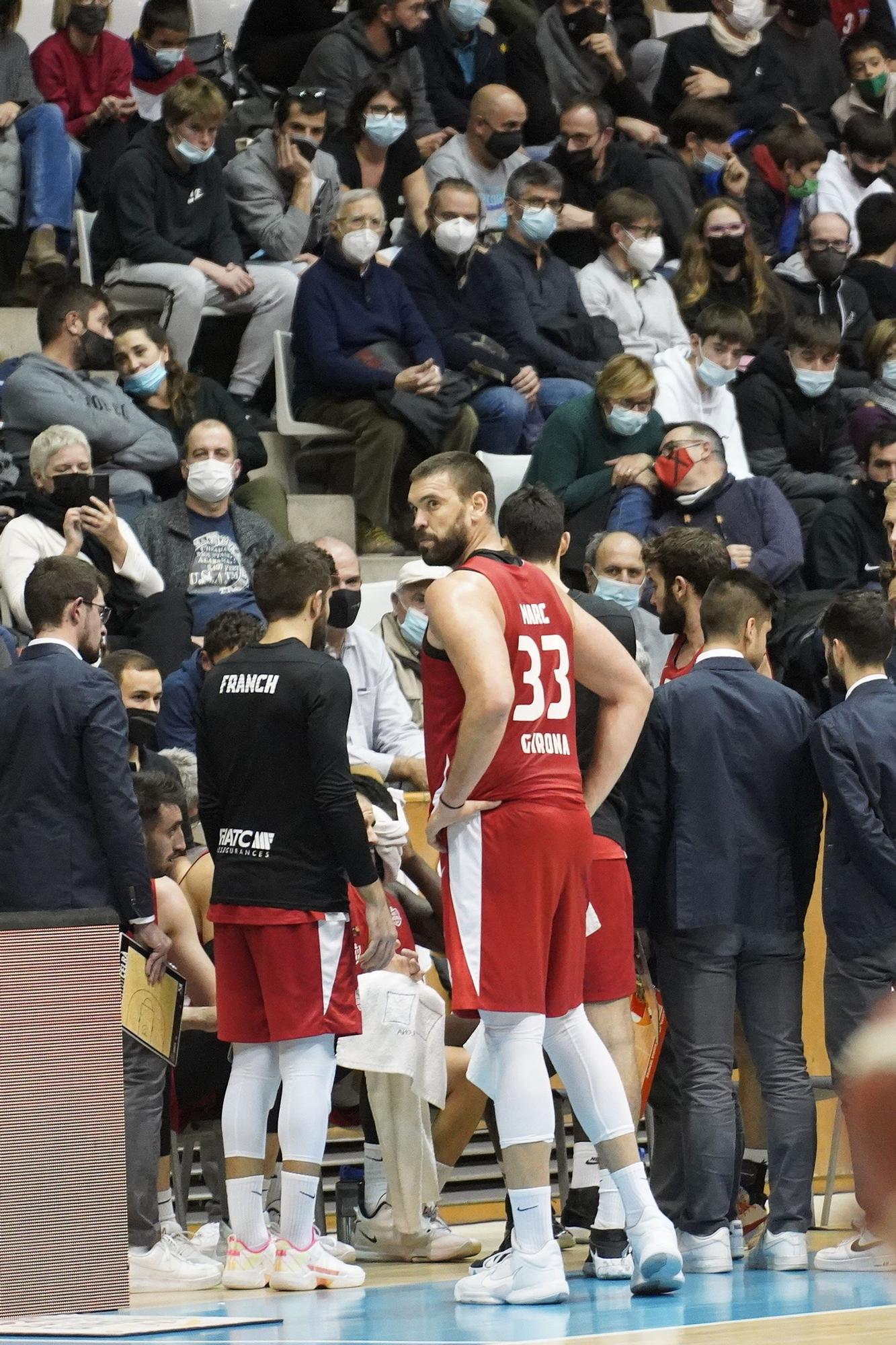 Marc Gasol impacta en el retorn a Girona davant 3.500 aficionats (89-47)