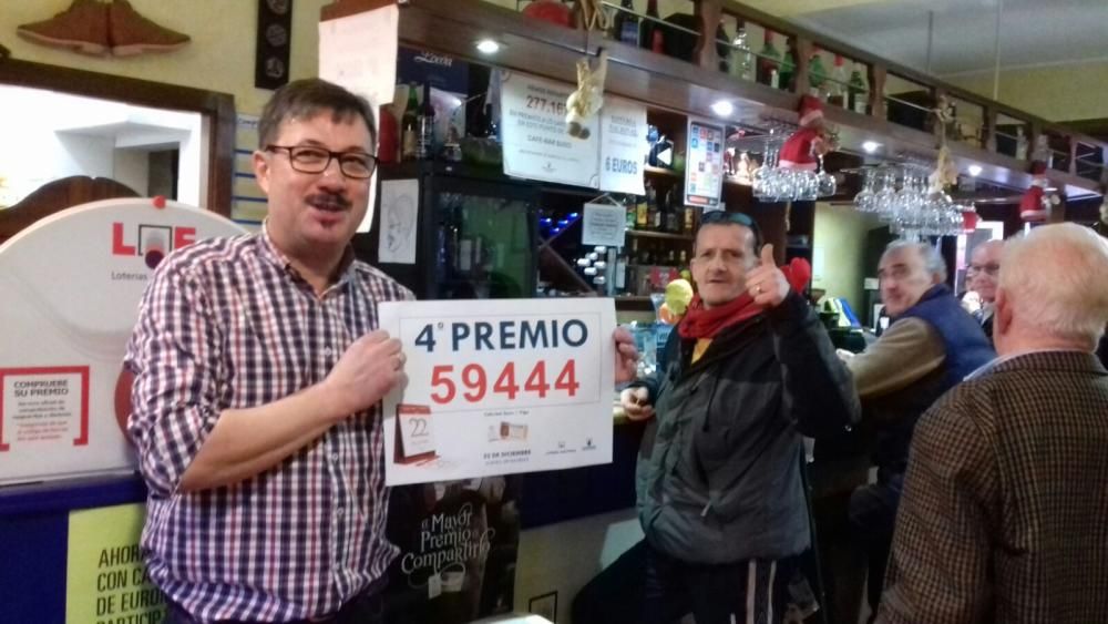 La Lotería de Navidad reparte suerte en Galicia