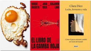 Selección de libros de gastronomía para la Navidad del 2023.