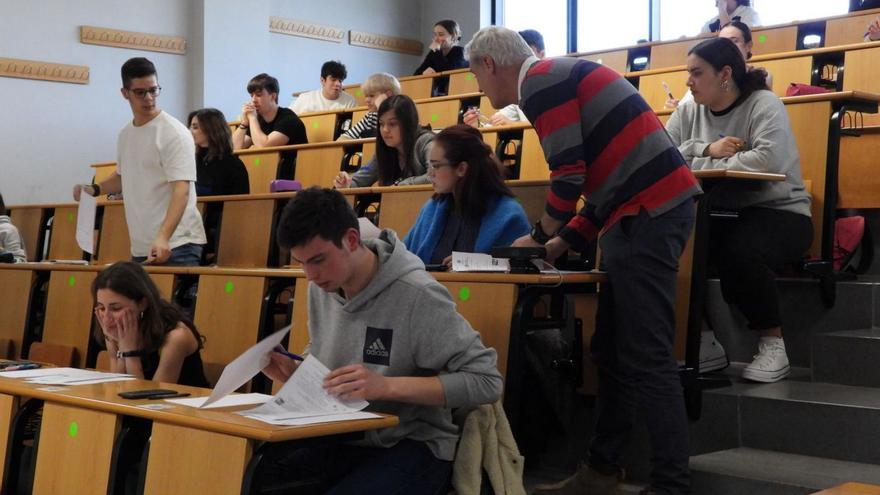 Las pruebas se realizaron ayer en el campus universitario.   | // FERNANDO CASANOVA