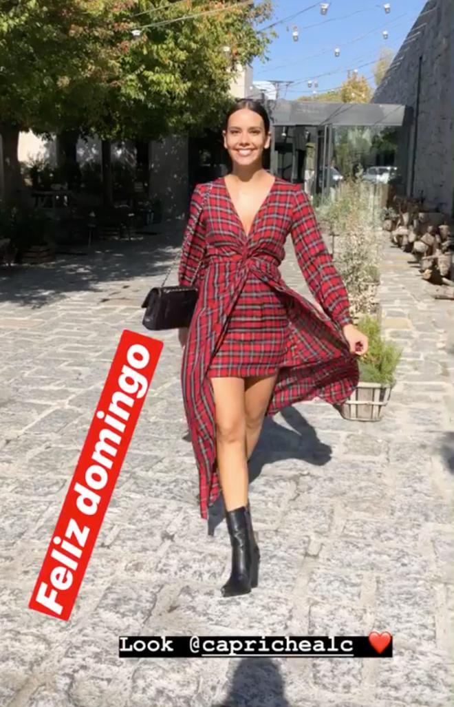 Cristina Pedroche, con vestido de Capriche