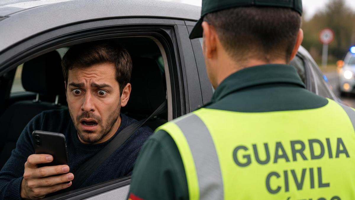 Si no puedes mostrar el carnet de conducir en formato digital, te pueden poner una multa