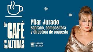 La soprano Pilar Jurado, en Un café en las alturas