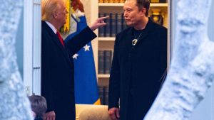 Donald Trump y Elon Musk, el pasado 14 de marzo en la Casa Blanca.