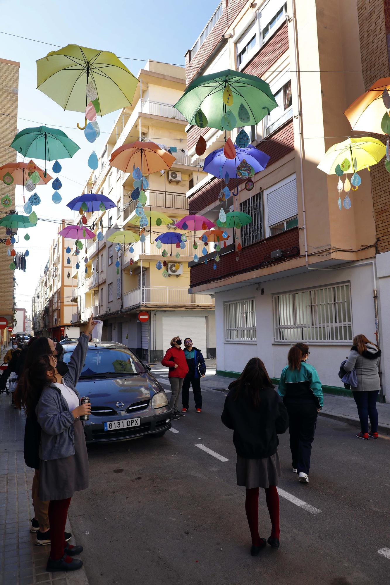 Pluja de desitjos pel Dia de la Pau