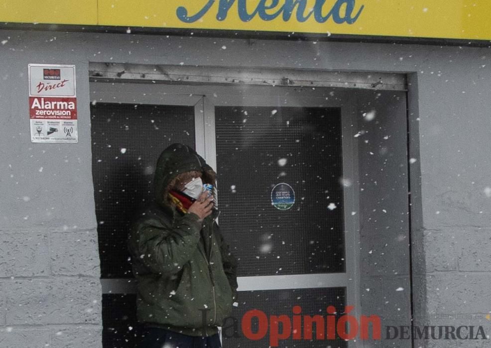 Nieve en el Noroeste de la Región