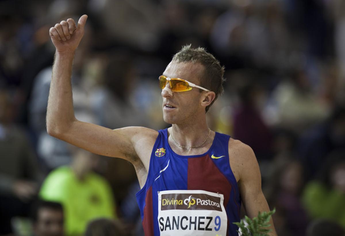 El fondista del FC Barcelona Sergio Sánchez, en una foto de principis d’aquest any.