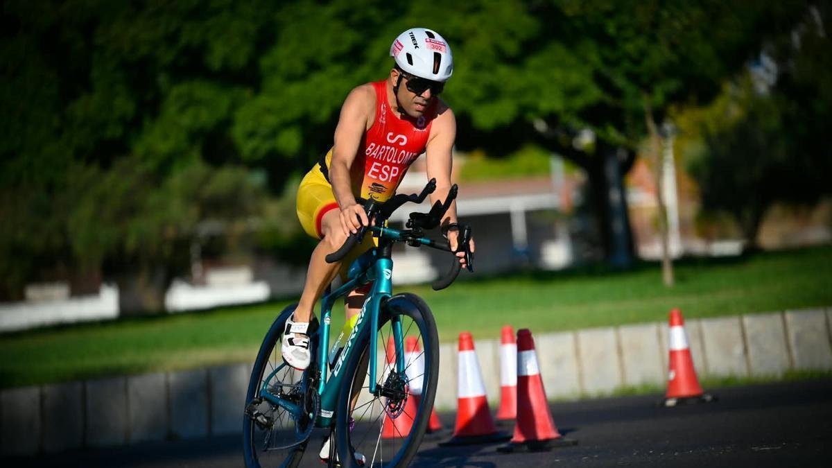 Juan Francisco Hernández se proclama subcampeón de España de triatlón paralímpico