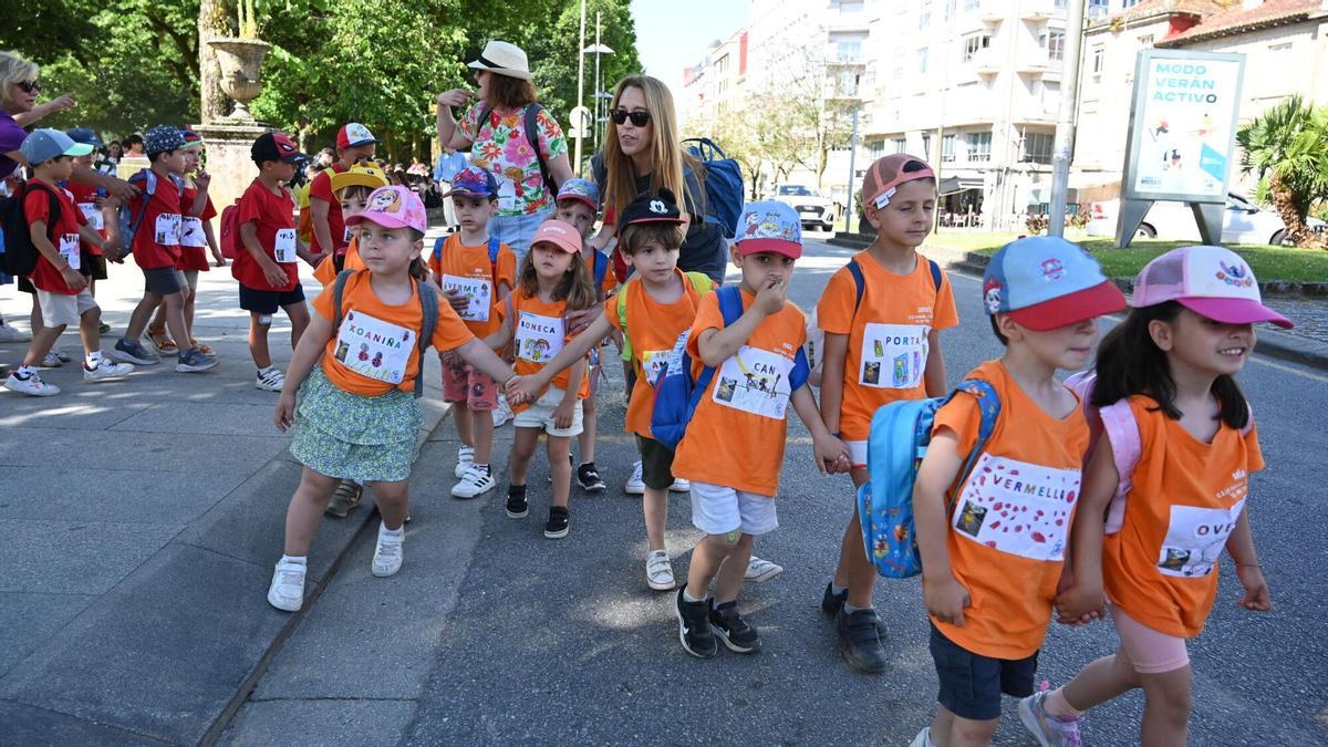 Celebración de la pasada edición del Correlingua en la Alameda.