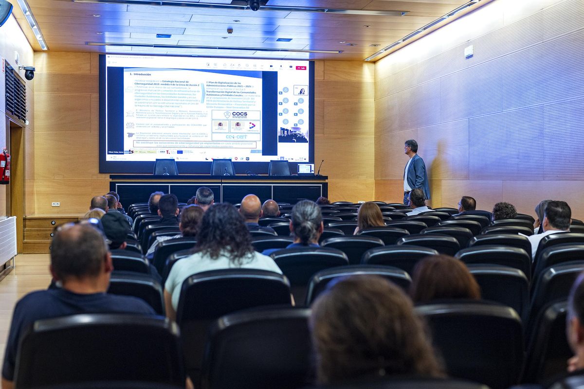 Presentación del proyecto de ciberseguridad de la Diputación de Ourense a representantes de los concellos.