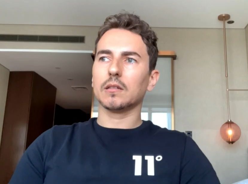 Lorenzo, durante su entrevista