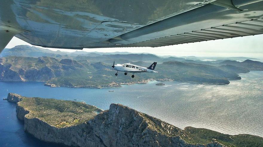 Vista aérea de Sa Dragonera.