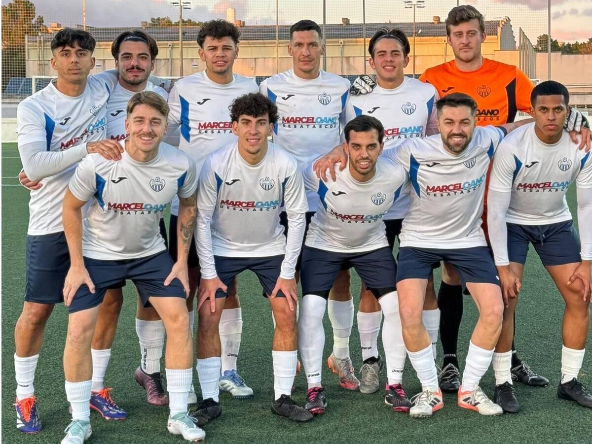 Primera plantilla del Recreativo La Victoria, que milita en División de Honor