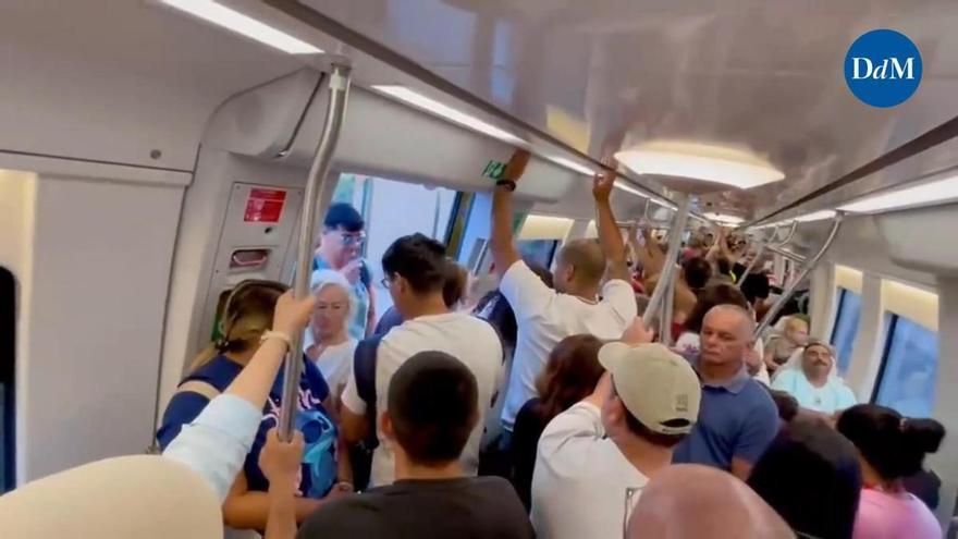 Frequenzen drastisch gesenkt: So voll sind die Züge auf Mallorca im August