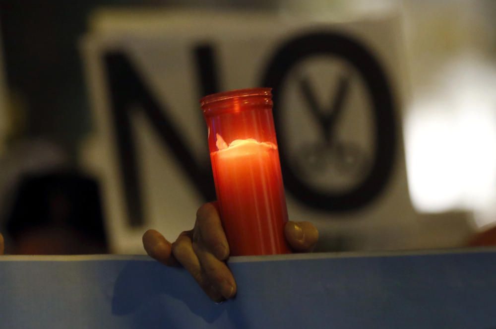 Manifestación contra la pobreza energética en Madr