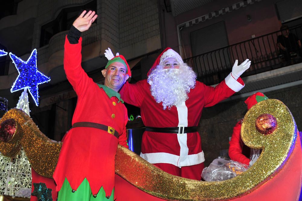 Cabalgata de Papá Noel en Elche